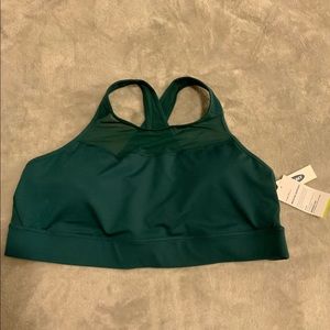 NWT dark green sports bra from Old Navy Size 2x